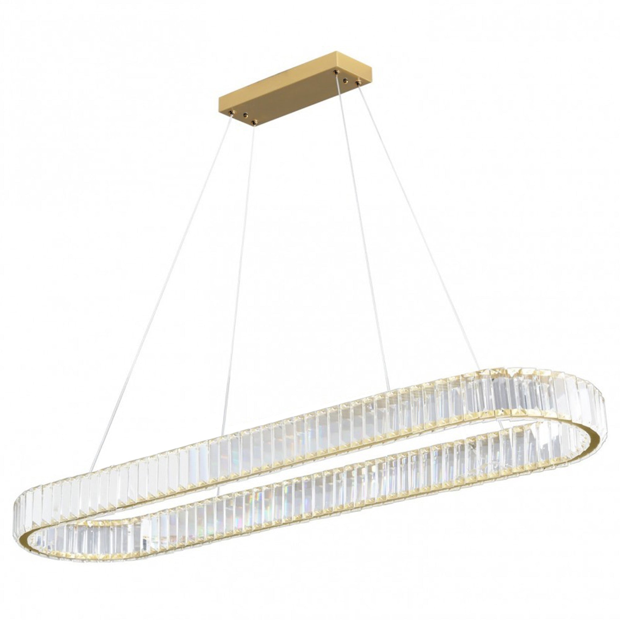 Lampa Wisząca Led App1508-cp Brush Gold  3