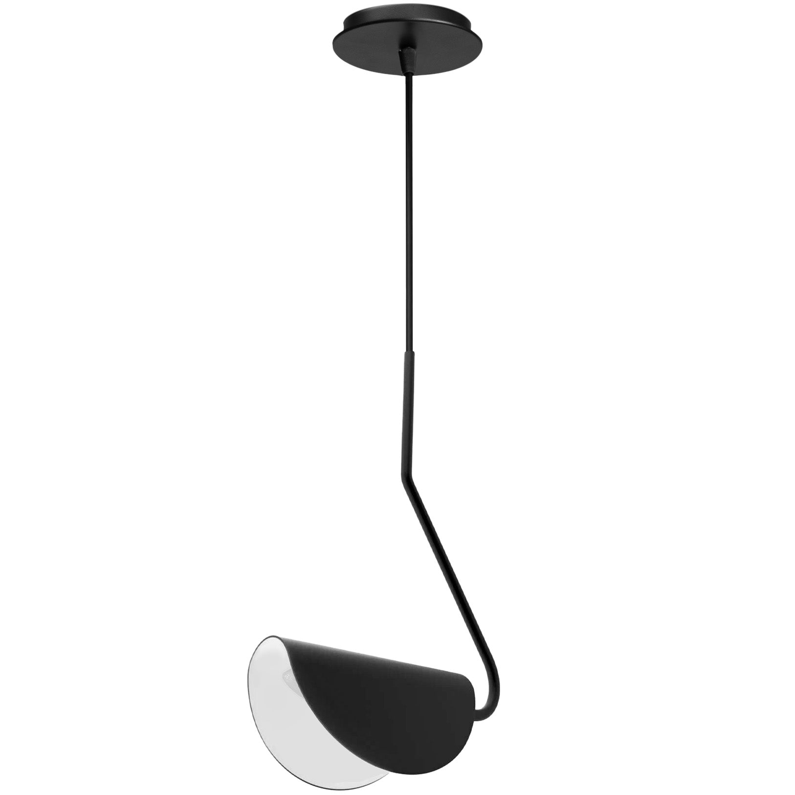 Lampa Sufitowa Wisząca APP1263-1CP Black  1