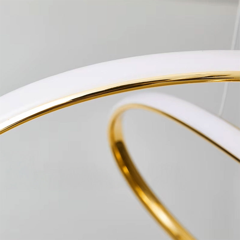 Lampa Wisząca Led G073-3cpr Złota  5