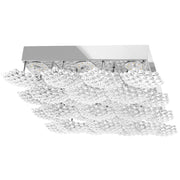 Plafon Led Kryształowy Ms015-c Chrome  1