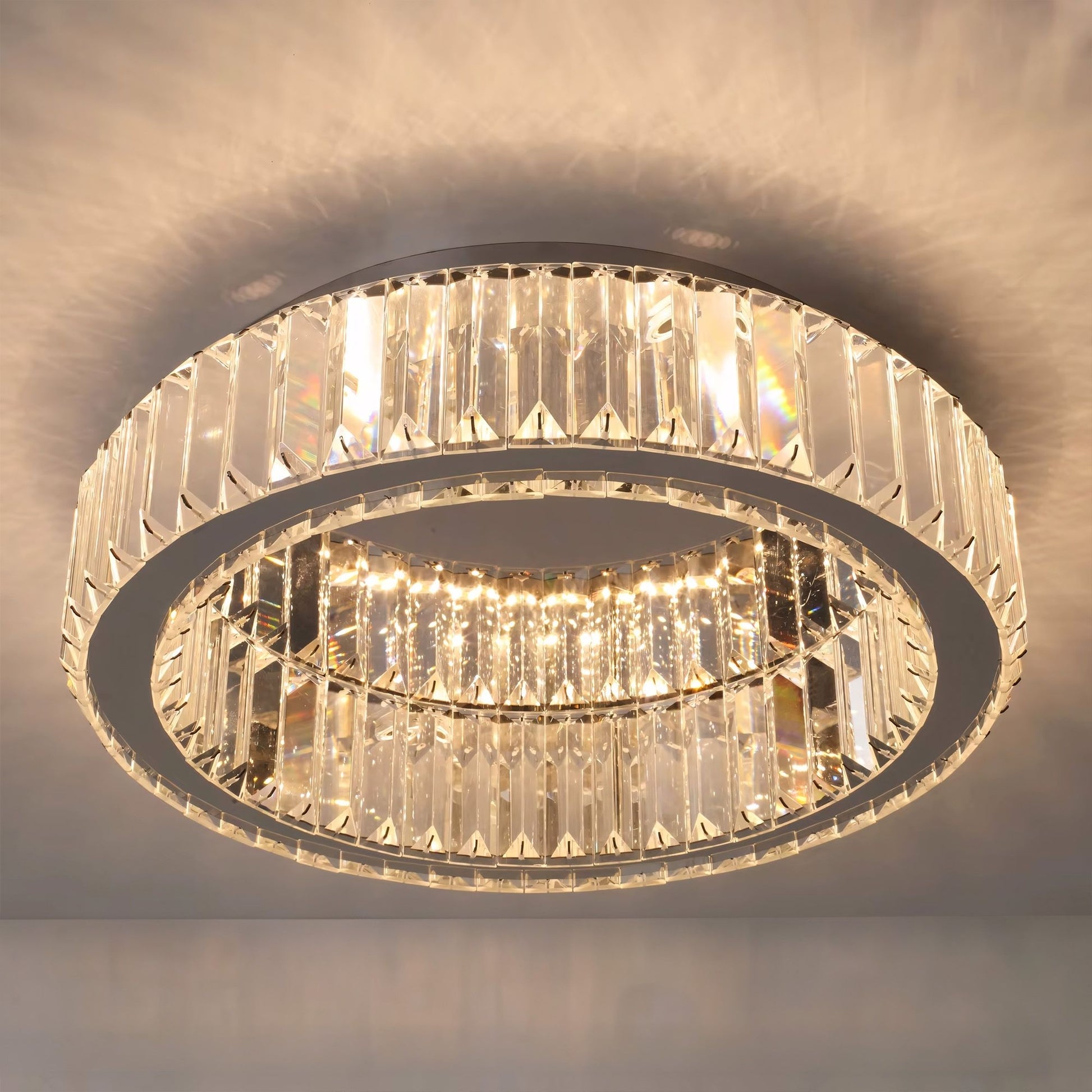 Lampa Kryształowa Plafon App1744-c 50 Cm Chrom  7