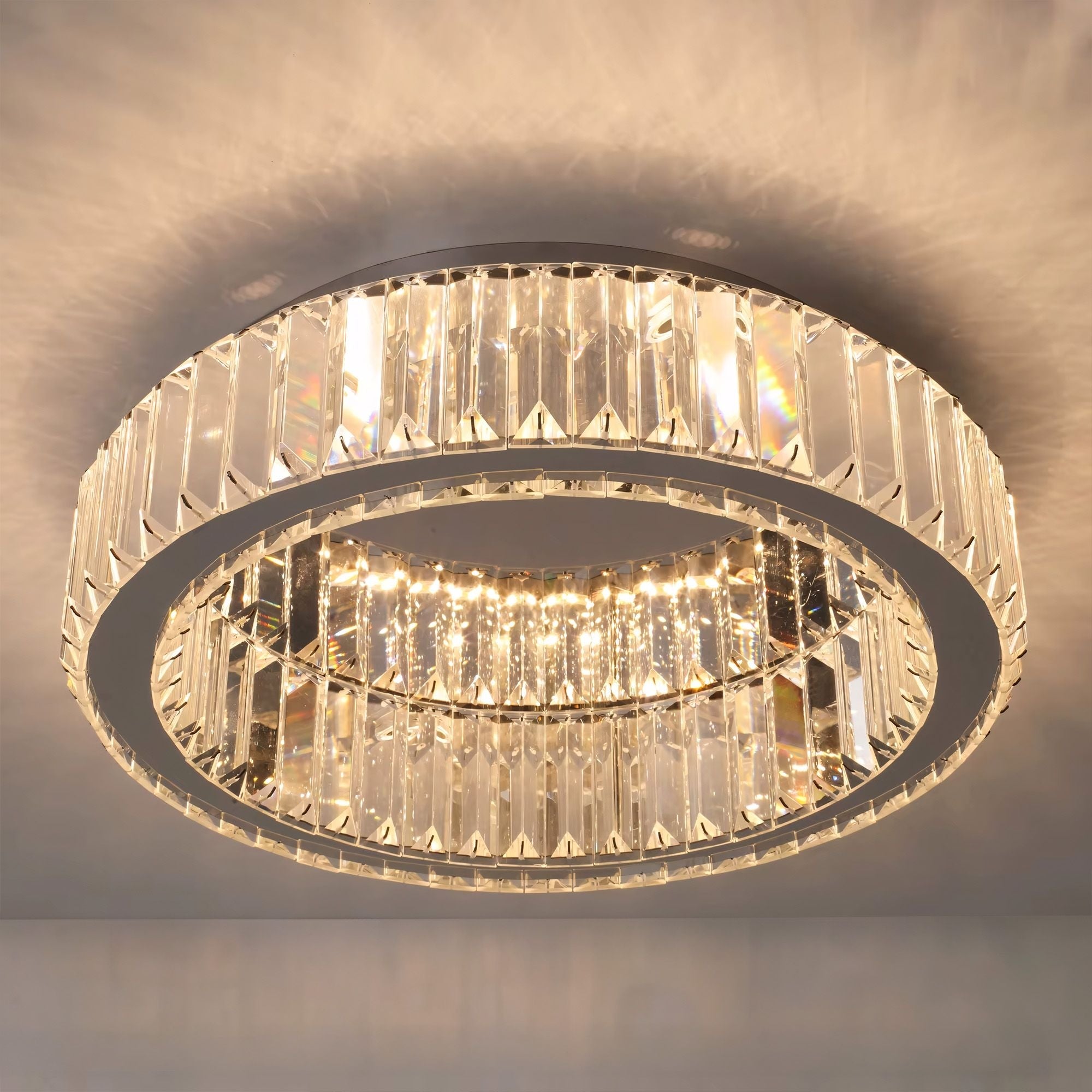 Lampa Kryształowa Plafon App1744-c 50 Cm Chrom  7