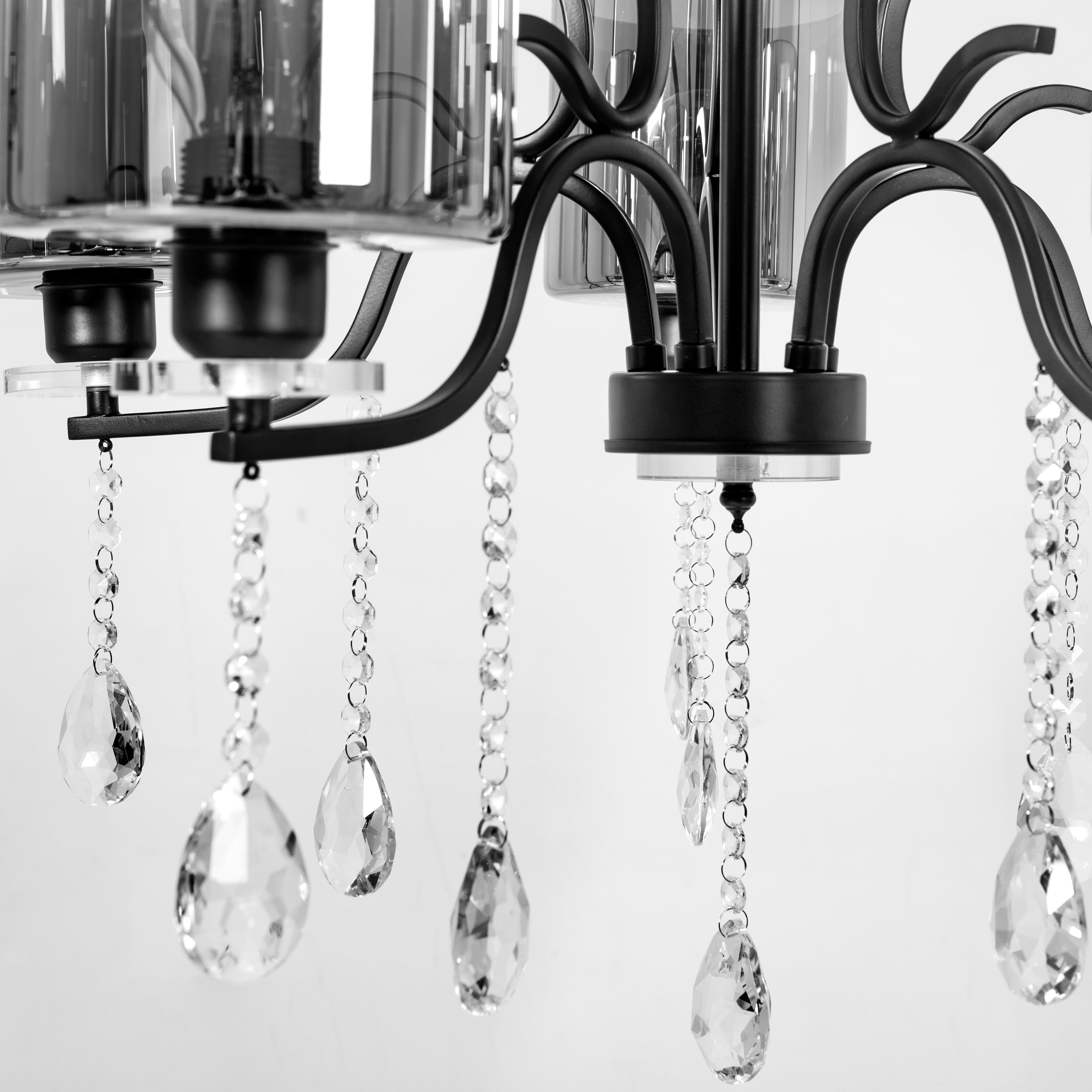 Lampa Wisząca Z Kryształami APP958-5CP  4