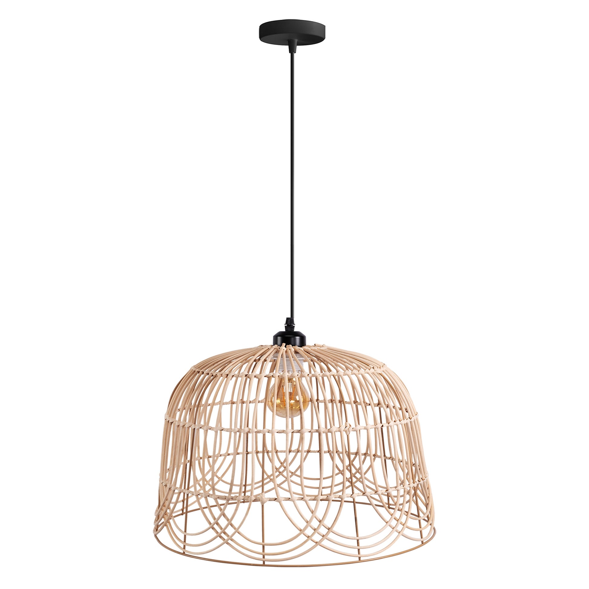 Lampa Sufitowa Wisząca Natural Boho APP1351-1CP 30 Cm  5