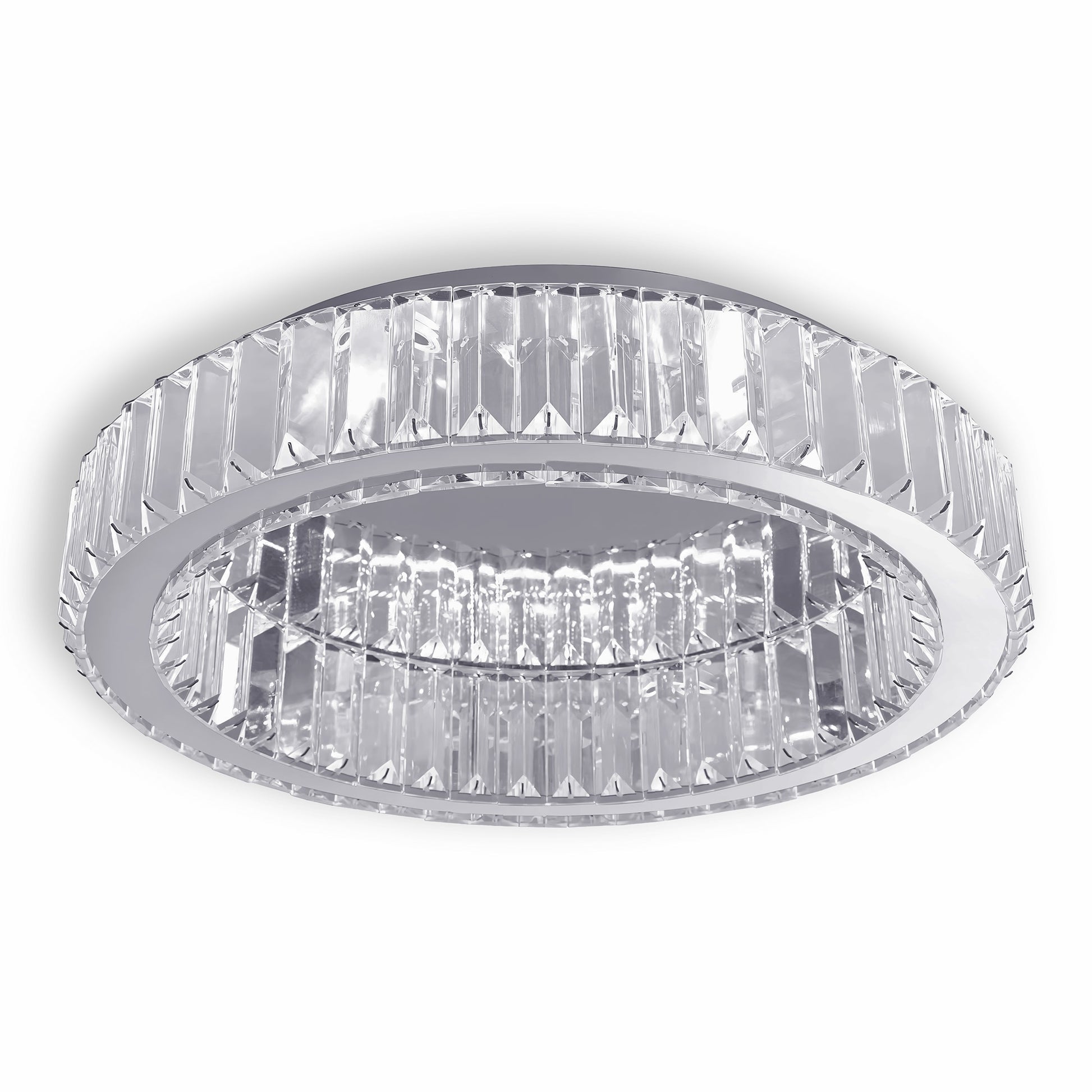 Lampa Kryształowa Plafon App1744-c 50 Cm Chrom  1