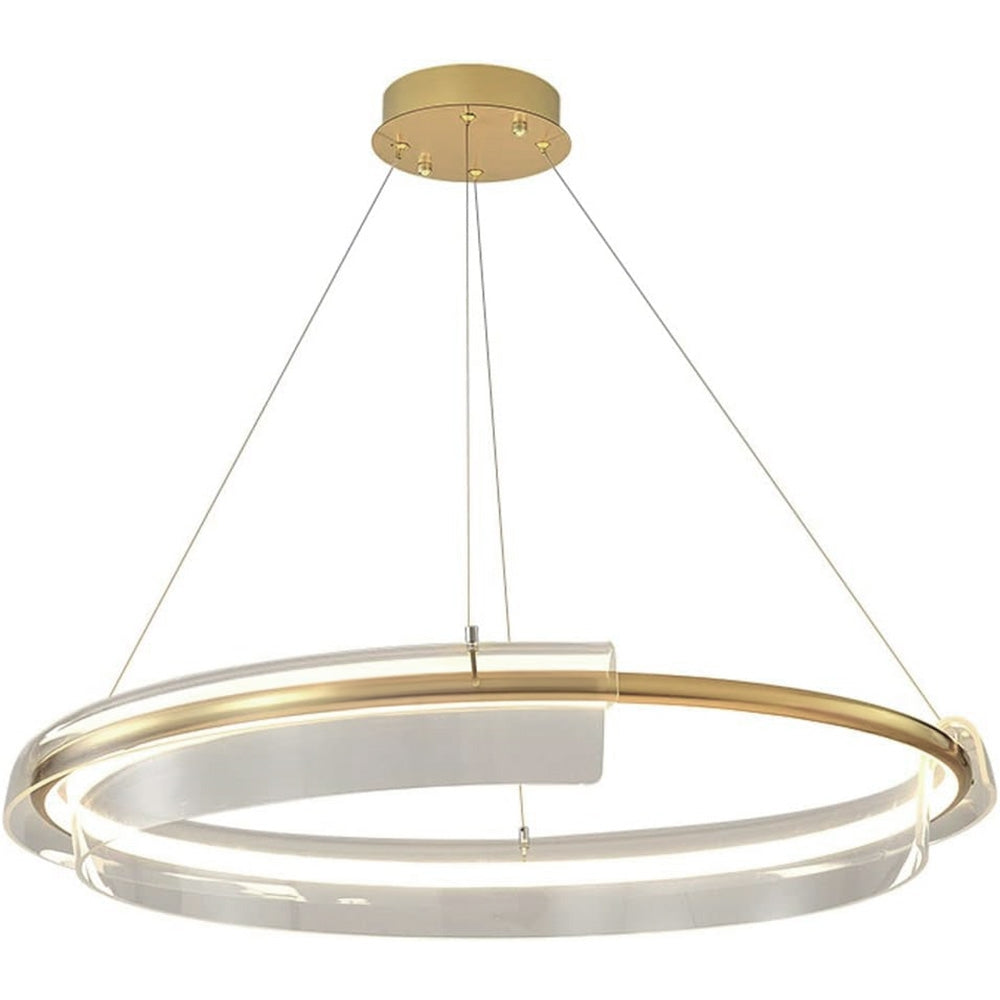 Lampa Sufitowa Wisząca Led App1672-cp Gold  8