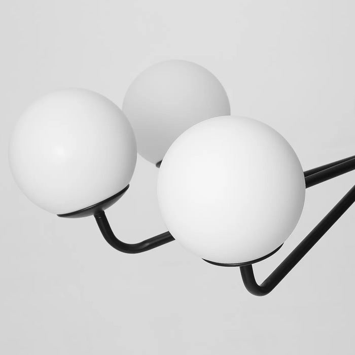 Lampa Wisząca Sufitowa Czarna APP1578-5C  2