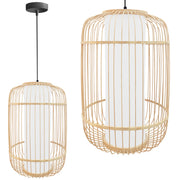 Lampa Wisząca Bambusowa APP1626-1CP  1