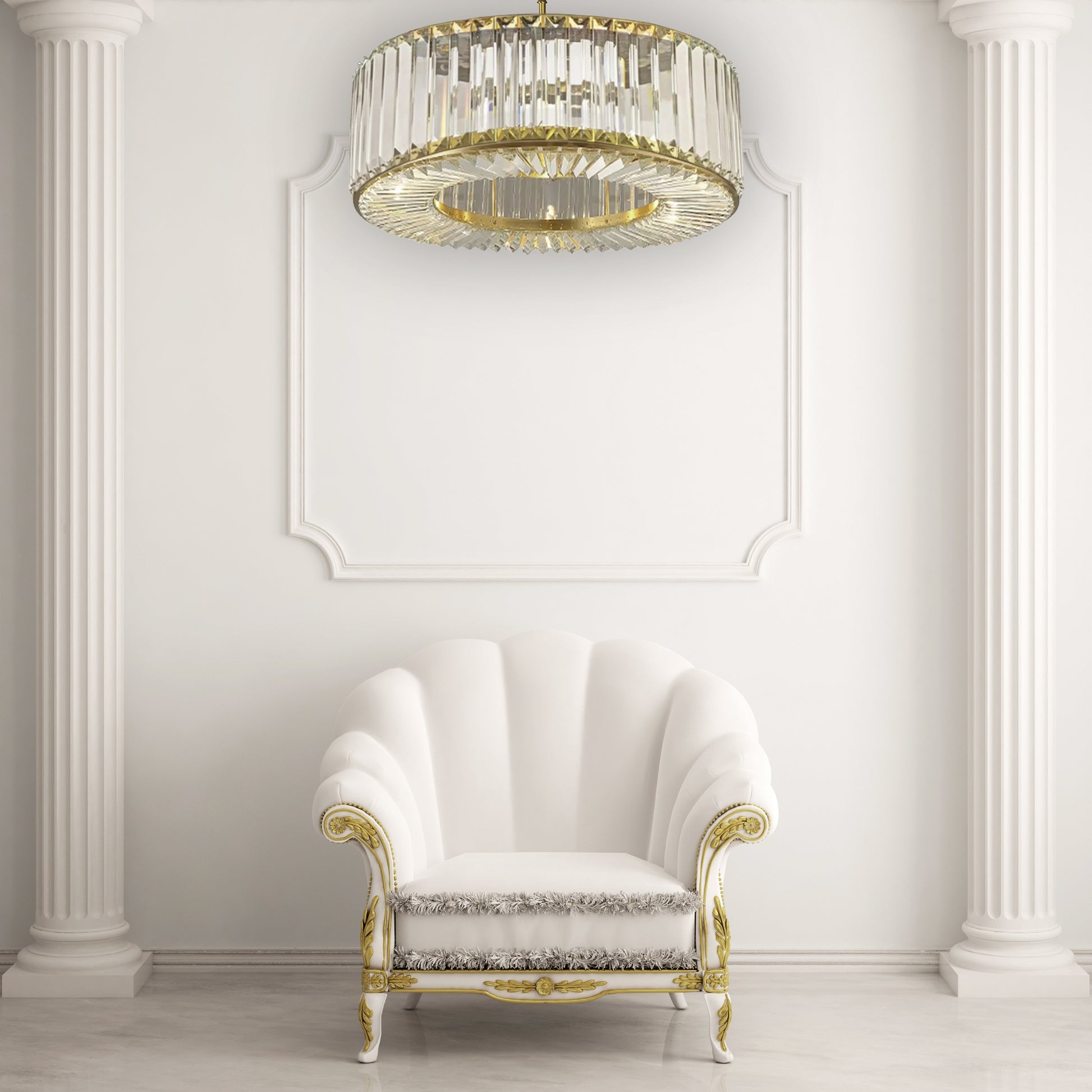 Lampa Kryształowa Wisząca APP1652-6CP  2