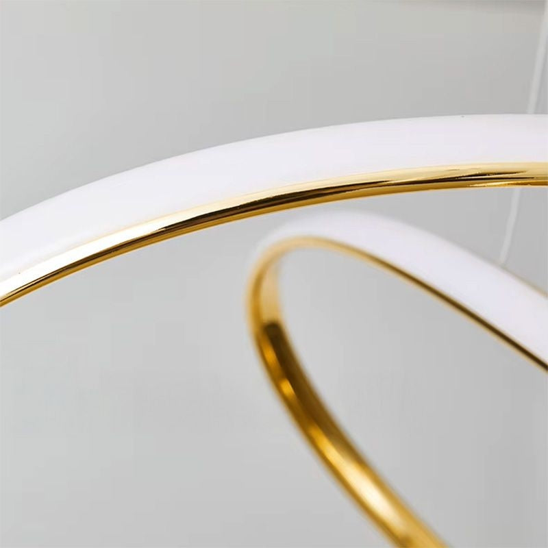 Lampa Wisząca Led G072-3cpr Złota  5