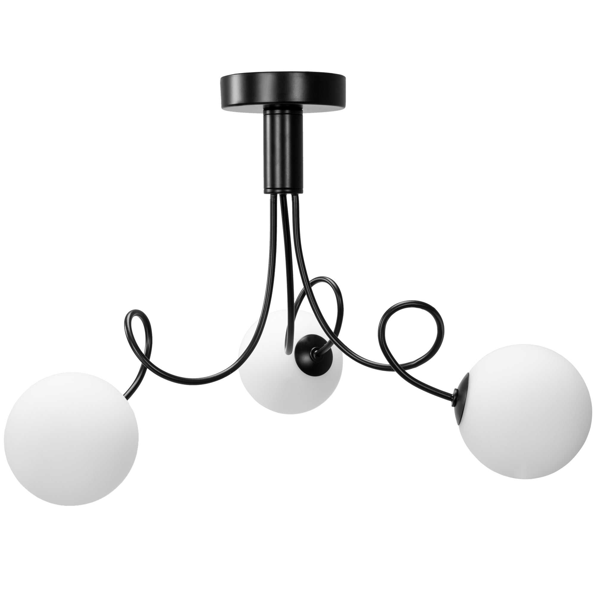 Lampa Sufitowa APP1154-3CP Czarna  4