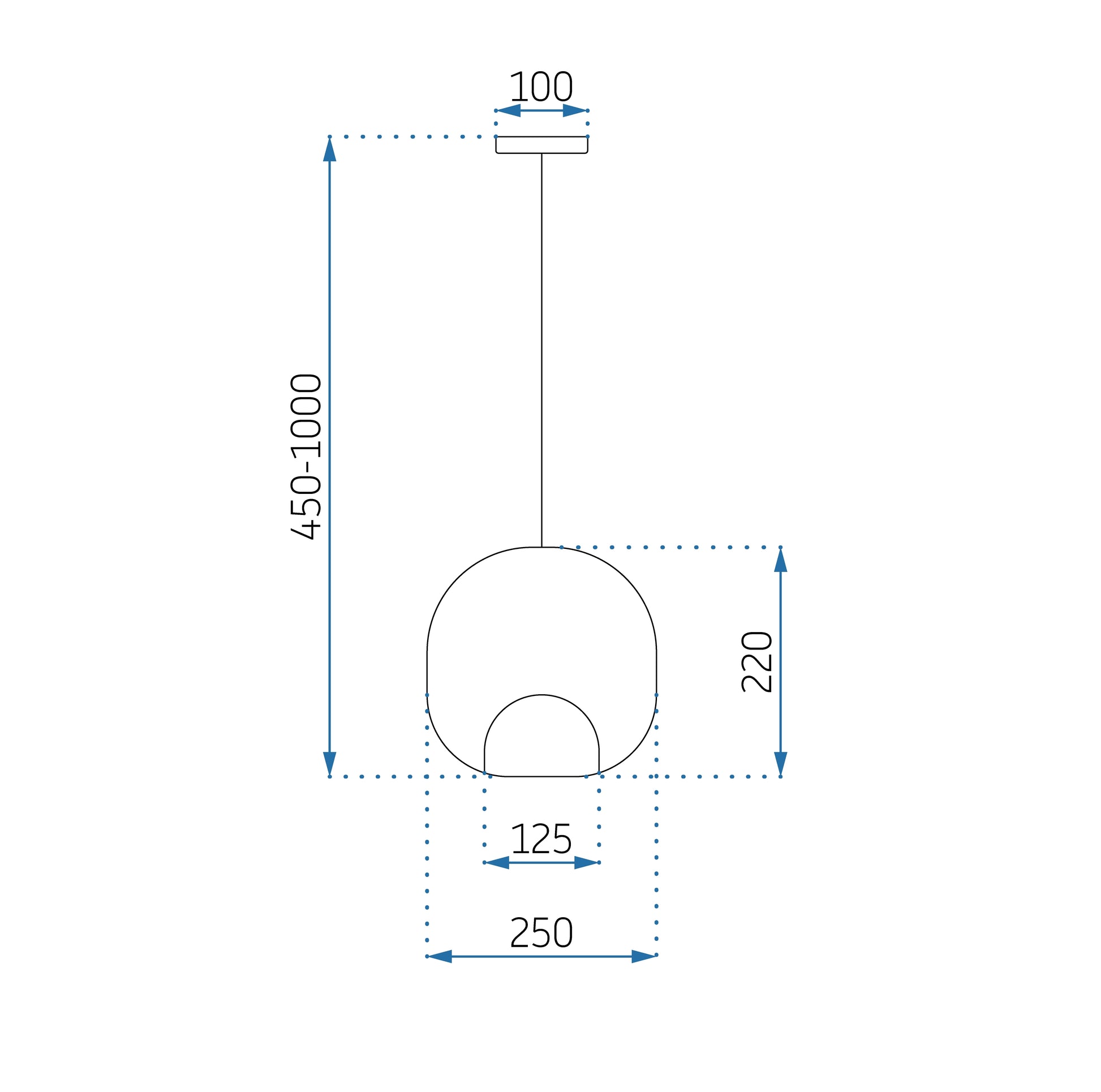 Lampa Wisząca APP1027-1CP  10