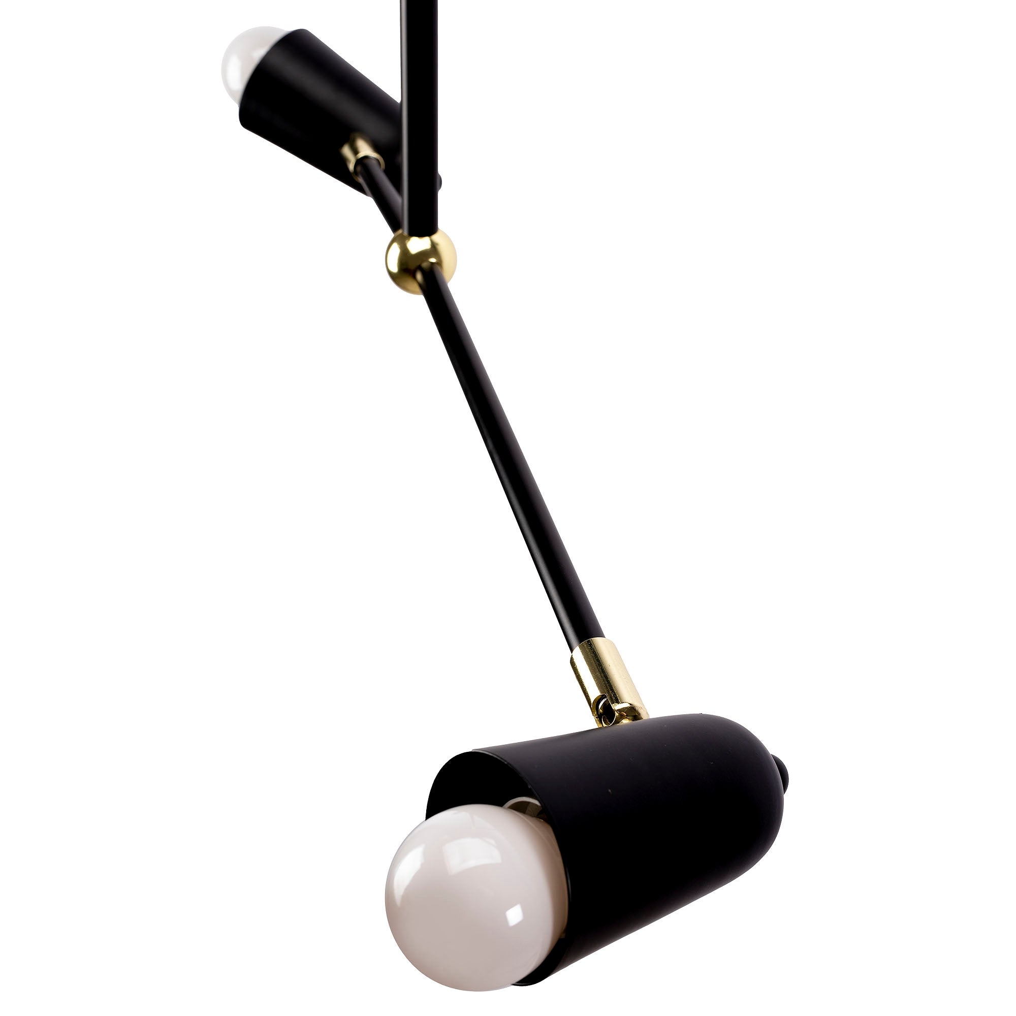 Lampa Wisząca 4-ramienna APP1708-4CP Czarna + Złoto  6